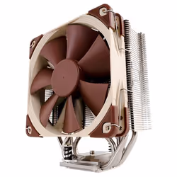 Noctua NH-U12S SE-AM4, Refroidisseur, 300 tr/min, 1500 tr/min, 22,4 dB, 93,4 m³/h, Beige, Marron, Acier inoxydable