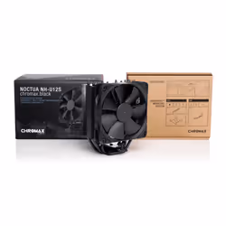 Noctua NH-U12S chromax.black Processeur Refroidisseur 12 cm Noir - Vue supplémentaire 4
