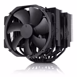Noctua NH-D15 chromax.black, Refroidisseur, 15 cm, 300 tr/min, 1500 tr/min, 24,6 dB, 140,2 m³/h