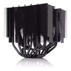 Noctua NH-D15S chromax.black, Refroidisseur, 14 cm, 300 tr/min, 1500 tr/min, 24,6 dB, 140,2 m³/h