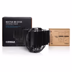 Noctua NH-D15S chromax.black Processeur Refroidisseur 14 cm Noir 1 pièce(s) - Vue supplémentaire 4