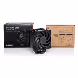 Noctua NH-U12A Processeur Refroidisseur d'air 12 cm Noir 1 pièce(s) - Vue supplémentaire 4