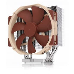 Noctua NH-U14S DX-4189 système de refroidissement d’ordinateur Processeur Refroidisseur d'air 14 cm Aluminium, Marron, Blanc
