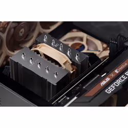 Noctua NH-D12L système de refroidissement d'ordinateur Processeur Refroidisseur d'air Aluminium, Beige, Marron - Vue supplémentaire 6