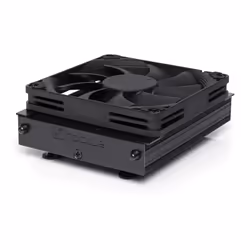 Noctua NH-L9A-AM5 CHROMAX.BLACK, Refroidisseur d'air, 9,2 cm, 600 tr/min, 2500 tr/min, 57,5 cfm, Noir