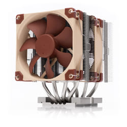 Noctua NH-D9 DX-4677 4U système de refroidissement d’ordinateur Processeur Refroidisseur d'air 9,2 cm Aluminium, Beige, Marron