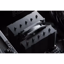 Noctua NH-D12L Processeur Refroidisseur d'air 12 cm Aluminium, Noir 1 pièce(s) - Vue supplémentaire 7