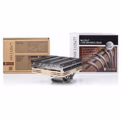 Noctua NH-L12SX77 système de refroidissement d’ordinateur Processeur Dissipateur thermique/Radiateur 12 cm Beige, Nickel 1 pièce(s)