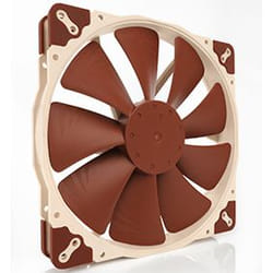 Noctua NF-A20 FLX Boitier PC Ventilateur 20 cm Beige, Marron