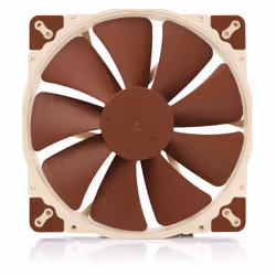 Noctua NF-A20 Boitier PC Ventilateur 20 cm Beige, Marron