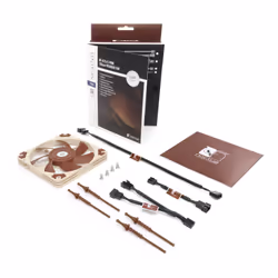 Noctua NF-A12x15 PWM Boitier PC Ventilateur 12 cm Beige, Marron - Vue supplémentaire 4