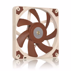 Noctua NF-A12x15 FLX, Ventilateur, 12 cm, 1850 tr/min, 23,9 dB, 94,2 m³/h, Beige, Marron