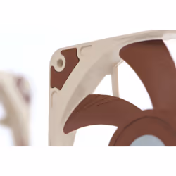 Noctua NF-A12x15 FLX Boitier PC Ventilateur 12 cm Beige, Marron - Vue supplémentaire 6