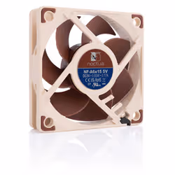 Noctua NF-A6X15 5V système de refroidissement d’ordinateur Boitier PC Ventilateur 6 cm Marron 1 pièce(s) - Vue supplémentaire 2