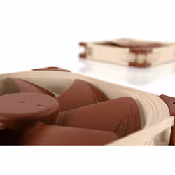 Noctua NF-A14 Boitier PC Ventilateur 14 cm Beige, Marron - Vue supplémentaire 4