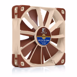 Noctua NF-F12 Boitier PC Ventilateur 12 cm Beige, Marron