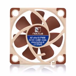 Noctua NF A4x10 PWM Boitier PC Ventilateur 4 cm Beige, Rouge - Vue supplémentaire 4