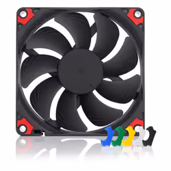 Noctua NF-A9X14 HS-PWM CH.BK.S, Ventilateur, 9,2 cm, 600 tr/min, 2500 tr/min, 23,6 dB, 57,5 m³/h