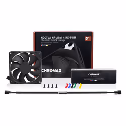 Noctua NF-A9X14 HS-PWM CH.BK.S système de refroidissement d’ordinateur Boitier PC Ventilateur 9,2 cm Noir