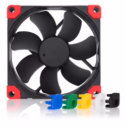 Noctua NF-A9 PWM CH.BK.S, Ventilateur, 9,2 cm, 400 tr/min, 2000 tr/min, 22,8 dB, 78,9 m³/h