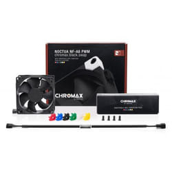 Noctua NF-A8 PWM CH.BK.S système de refroidissement d’ordinateur Boitier PC Ventilateur 8 cm Noir