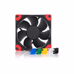 Noctua NF-A8 PWM CH.BK.S système de refroidissement d’ordinateur Boitier PC Ventilateur 8 cm Noir