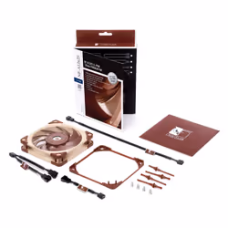 Noctua NF-A12x25 Boitier PC Ventilateur 12 cm Beige, Marron - Vue supplémentaire 5