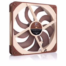 Noctua NF-A14X25 G2 LS-PWM système de refroidissement d’ordinateur Boitier PC Refroidisseur d'air 14 cm Beige, Marron 1 pièce(s)