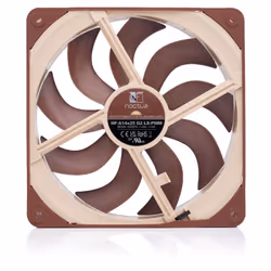 Noctua NF-A14X25 G2 LS-PWM système de refroidissement d'ordinateur Boitier PC Refroidisseur d'air 14 cm Beige, Marron 1 pièce(s) - Vue supplémentaire 4