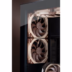 Noctua NF-A14X25 G2 LS-PWM système de refroidissement d'ordinateur Boitier PC Refroidisseur d'air 14 cm Beige, Marron 1 pièce(s) - Vue supplémentaire 8