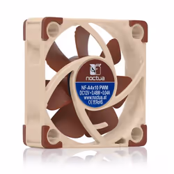 Noctua NF-A4X10 24V PWM système de refroidissement d’ordinateur Boitier PC Ventilateur 4 cm Beige, Marron 1 pièce(s)