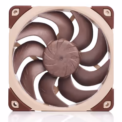 Noctua NF-A12X25 G2 LS-PWM système de refroidissement d'ordinateur Boitier PC Ventilateur 12 cm Beige 1 pièce(s) - Vue supplémentaire 3