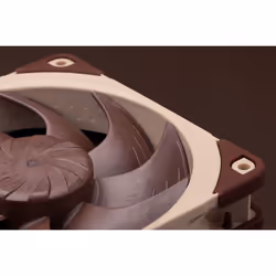 Noctua NF-A12X25 G2 PWM SX2-PP système de refroidissement d'ordinateur Boitier PC Ventilateur 12 cm Beige 2 pièce(s) - Vue supplémentaire 7