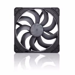 Noctua NF-A14X25 G2 PWM CHROMAX.BLACK système de refroidissement d'ordinateur Boitier PC Ventilateur 14 cm Noir 1 pièce(s) - Vue supplémentaire 3