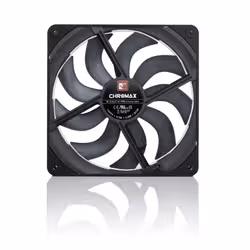 Noctua NF-A14X25 G2 PWM CHROMAX.BLACK système de refroidissement d'ordinateur Boitier PC Ventilateur 14 cm Noir 1 pièce(s) - Vue supplémentaire 4