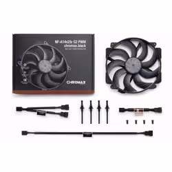 Noctua NF-A14X25R G2 PWM CH.BK Boitier PC Ventilateur 14 cm Noir 1 pièce(s) - Vue supplémentaire 8