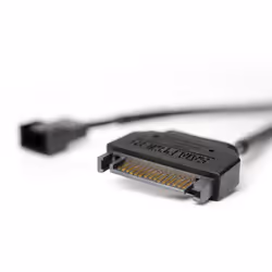 Noctua NA-SAC5, SATA 15 broches, 4-pin PWM, Mâle, Mâle, Droit, Droit