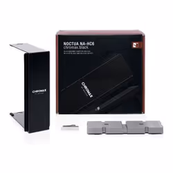 Noctua NA-HC6 CHROMAX.BLACK, Kit de montage, Aluminium, Noir