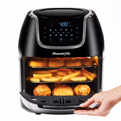Power XL M16438 friteuse Unique 9 L Autonome 1800 W Friteuse d’air chaud Noir