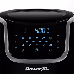 Power XL M16438 friteuse Unique 9 L Autonome 1800 W Friteuse d’air chaud Noir