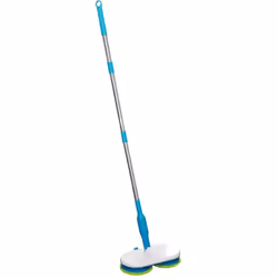 MEDIASHOP Balai à poussière sans fil Floating Mop Hauteur 123 cm Mélange de matériaux ABS / Aluminium Largeur 15 cm Longueur  ...
