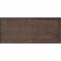 wash+dry Trend-Colour Brown, Paillasson décoratif, Intérieure, Rectangulaire, Marron, Monochromatique, 350 mm
