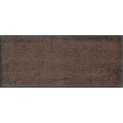wash+dry Trend-Colour Brown Paillasson décoratif Intérieure Rectangulaire Marron