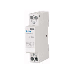 Eaton - CR2011008 Contacteur d'installation Tension nominale: 8 v dc/ac Courant de commutation (max.): 20 a 1 no (t), 1 nf (r) 1 pc(s) A214032