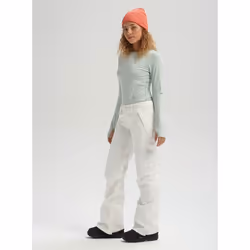 Pantalon De Ski / Snow Burton Society 2l Blanc Femme