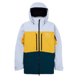 Veste De Ski / Snow Burton [ak] Swash Gore-tex Gray Cloud / Golden Rod / Deep Emerald Homme