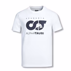 T-shirt Enfant Big Logo Alpha Tauri Scuderia Racing Team Officiel F1