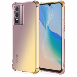 Coque - Vivo - Y76 5G - Antichoc - Invisible - Bords renforcés