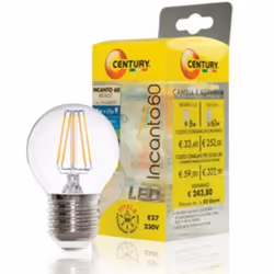 CENTURY INCANTO Goccia energy-saving lamp 8 W E27 E