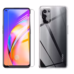 Pack 360 degrés - Oppo - A54 5G - Coque transparente - Protection écran verre trempé